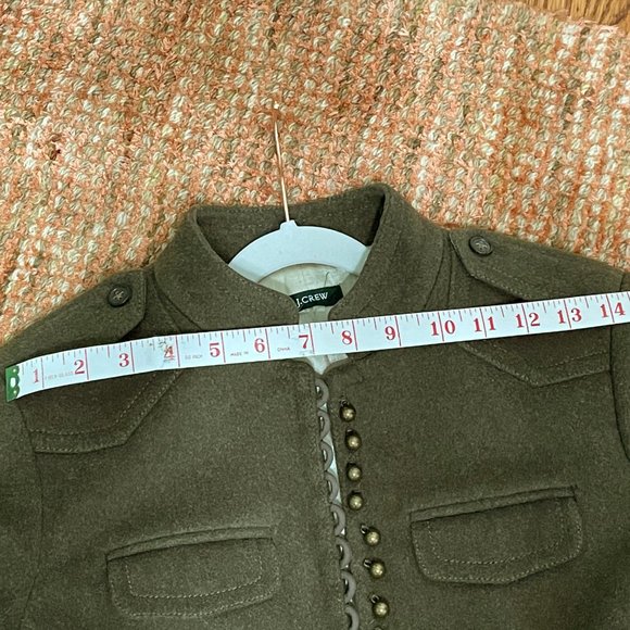 J. Crew Jackets & Coats J Crew Wool Military Jacket Coat Womens